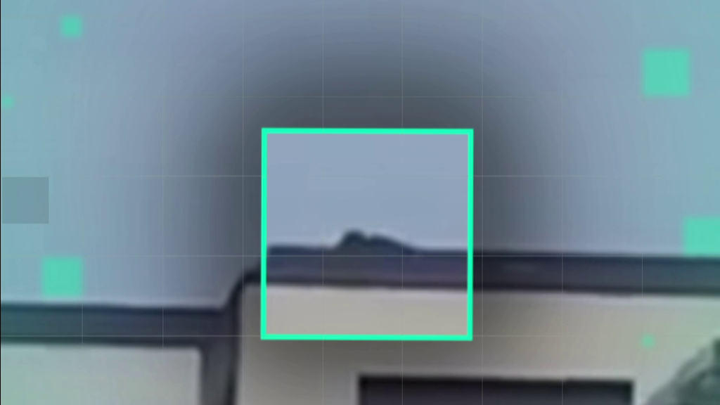 The person's silhouette is on the edge of the fourth-floor roof of a university building called the Losee Center.They are around 135m from where Charlie Kirk was sitting when he was shot.