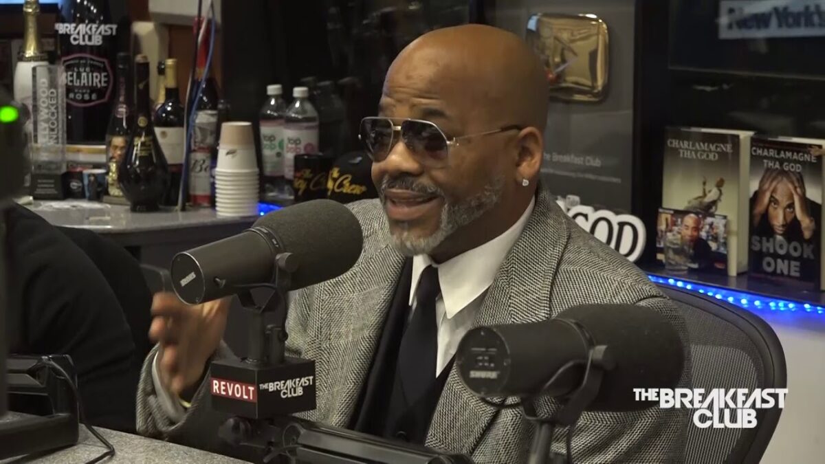 Dame Dash confronts Charlamagne Tha God about masculinity in viral interview.
