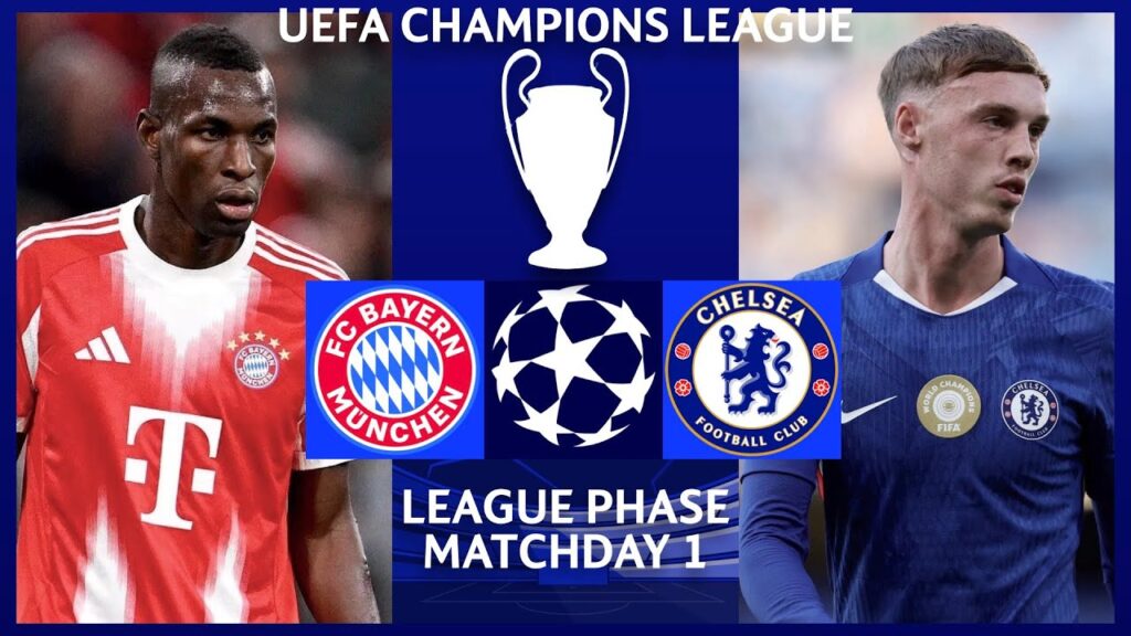 Bayern Munich vs Chelsea 2025/26 UCL opening match. Photo Credit- Monseirao\YouTube