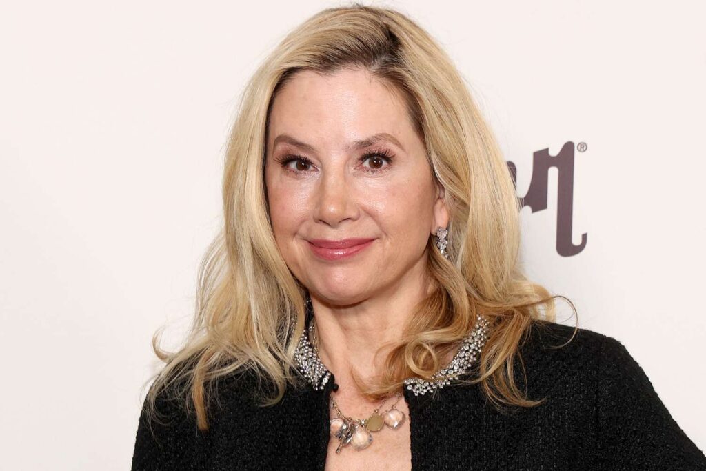 Mira Sorvino is pictured attending The Art of Elysium's 25th Anniversary HEAVEN Gala at The Wiltern on January 06, 2024 in Los Angeles, California. Image Credit: Phillip Faraone/Getty