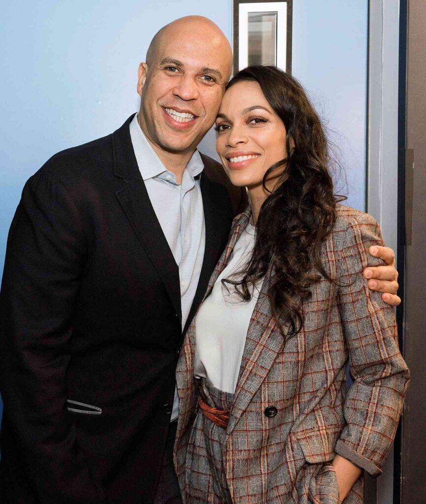 Rosario Dawson resurfaces in Cory Booker’s love story as his engagement to Alexis Lewis sparks renewed buzz.