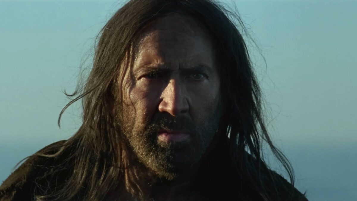 Nicholas Cage as the adoptive father of Jesus in The Carpenter’s Son. Photo Credit- Polygon