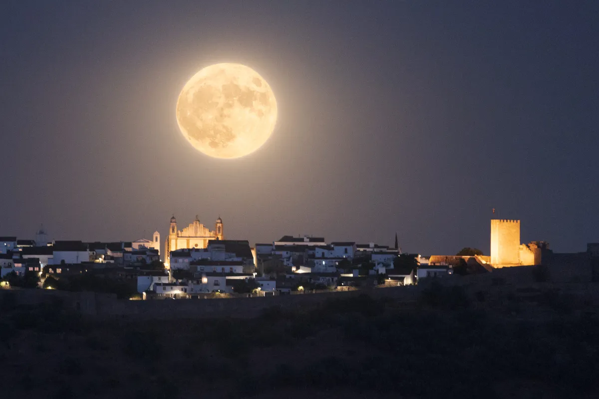 1st August, 2025 Supermoon captured by Sergio Conceicao. Photo Credit- BBC Night sky magazine