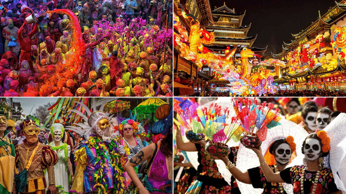 Colour, dance & wonder: cultural festivals from every corner of the globe