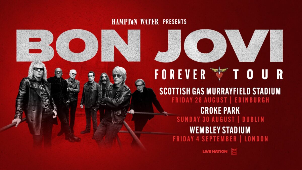 Bon Jovi announce 2026 UK tour and new album collaboration.