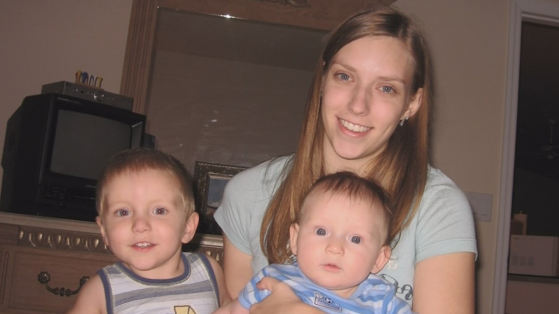 Denise Amber Lee and her sons, Adam and Noah.