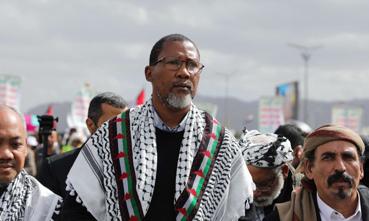  Mandla Mandela returns to South Africa after deportation by Israel