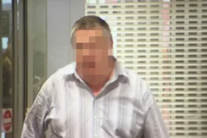 The man known as Mercury, pictured after his arrest in 2017.