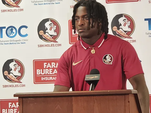 Why was FSU linebacker Ethan Pritchard shot?