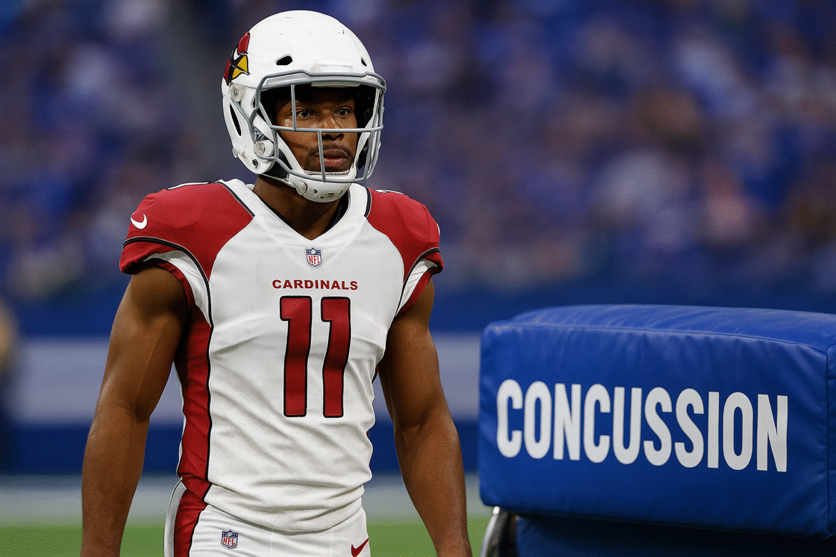 How serious is Marvin Harrison Jr.’s injury? AI image used for illustration