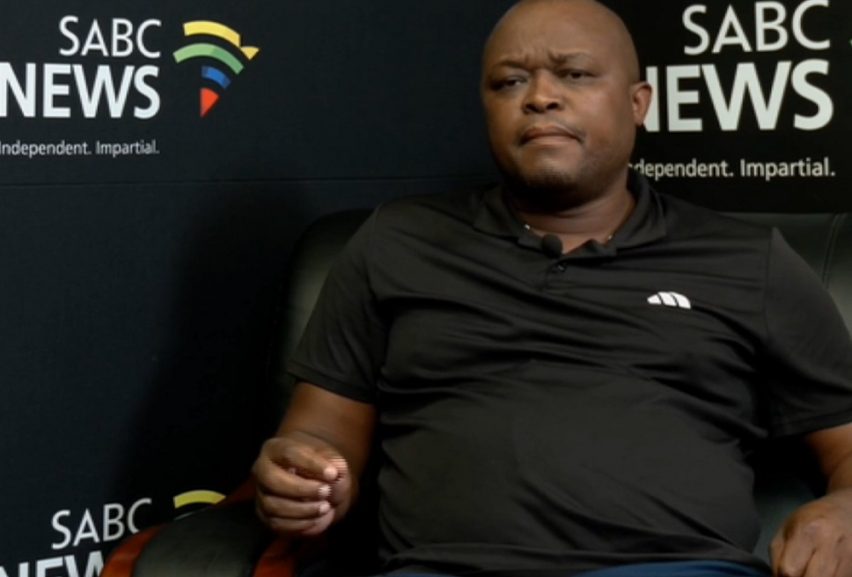 Political fixer and controversial businessman Brown Mogotsi Image: Screenshot/SABC News