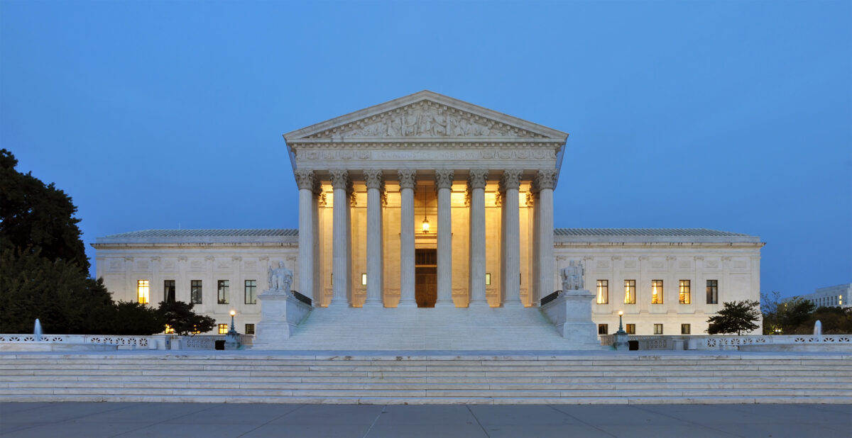 The Supreme Court of the United States of America.