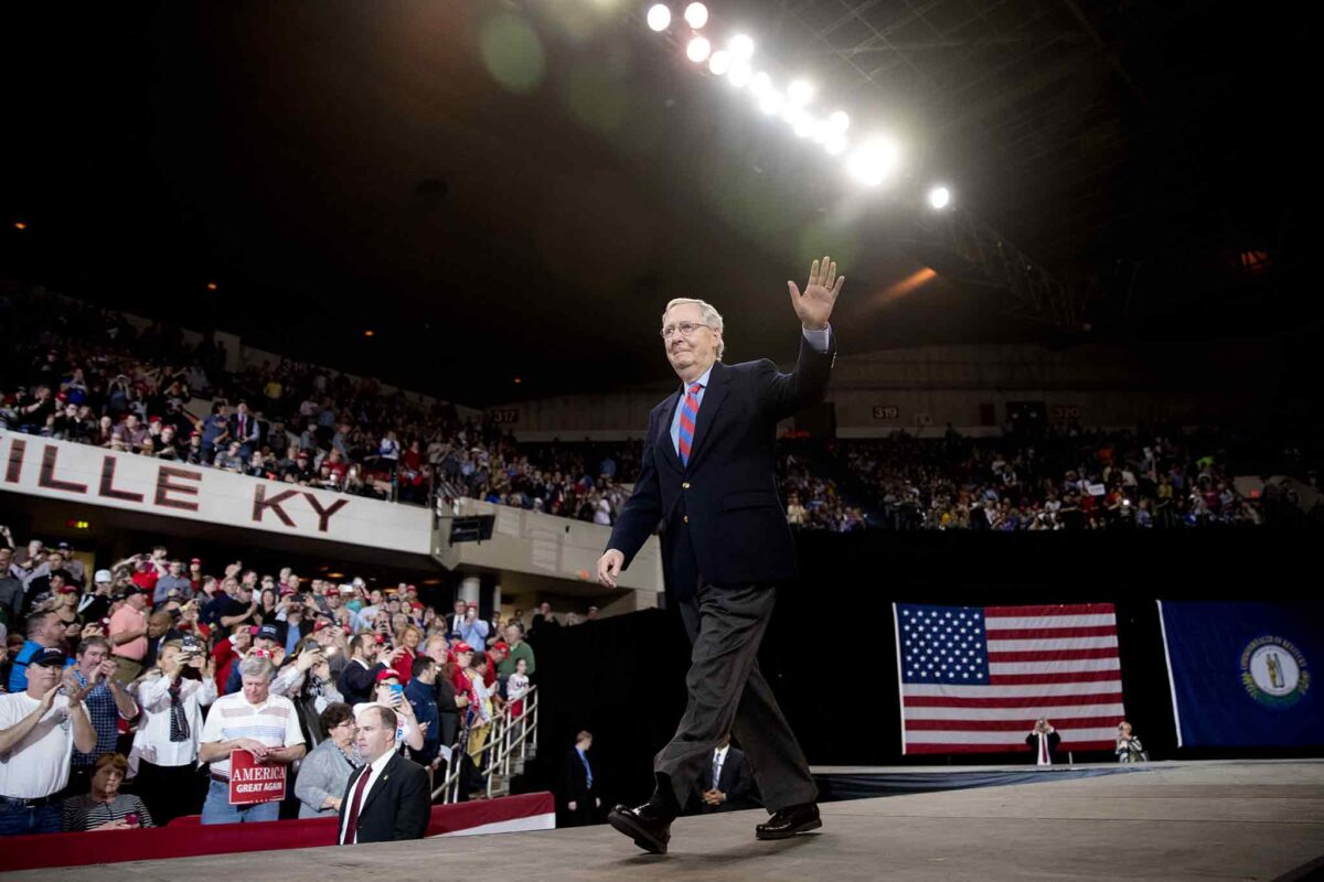 Republican Senator Mitch McConnell