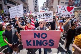 What is the ‘No Kings’ protest about?
