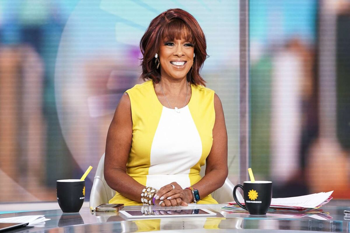 Gayle King on January 9, 2024. Credit : Mary Kouw/CBS