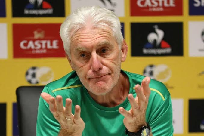 South Africa's national team Head Coach, Hugo Broos. Photo Credit- ESPN Africa