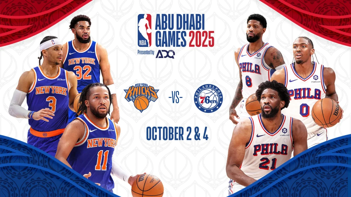 Knicks vs. 76ers in NBA Abu Dhabi Games preseason