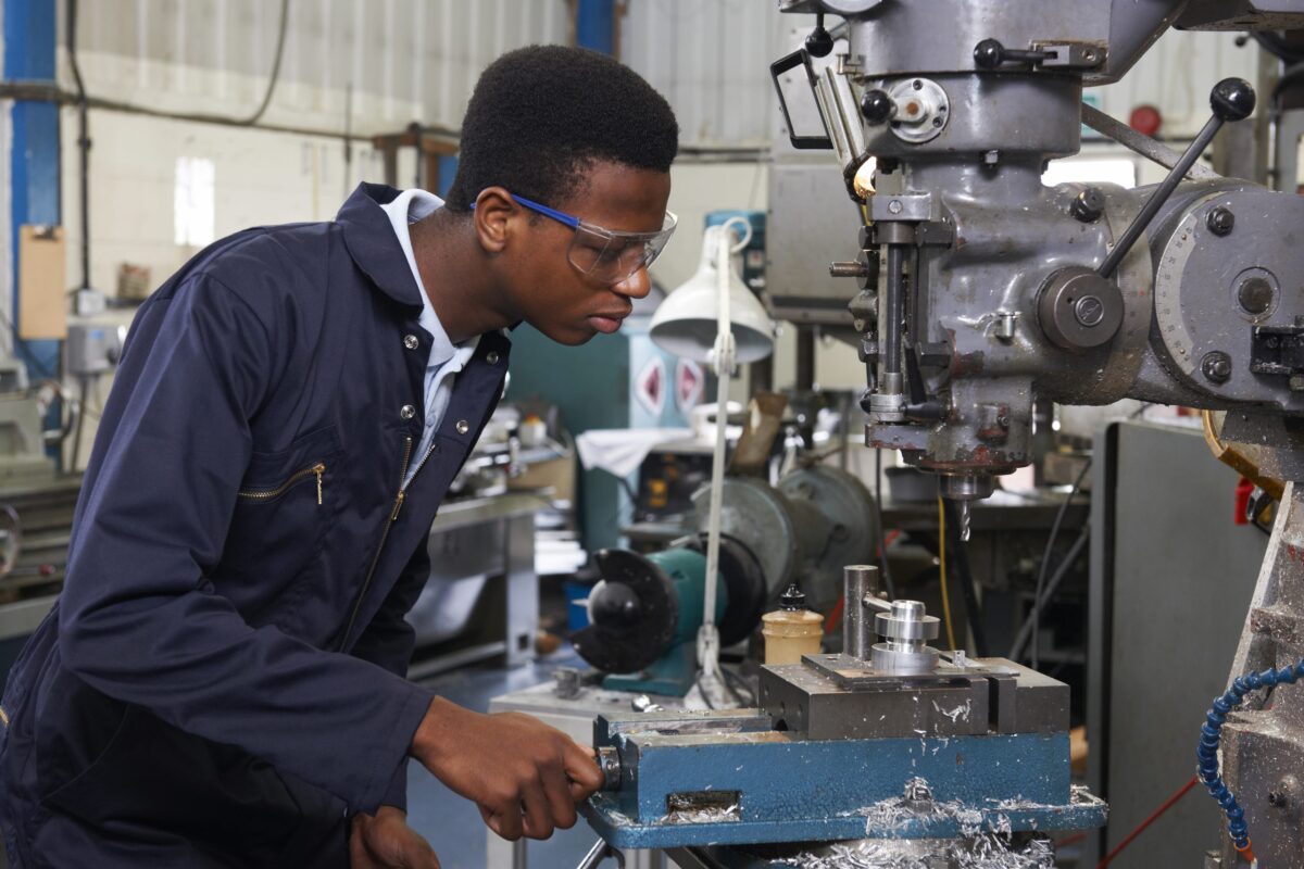 South African worker in a manufacturing company. Photo Credit- SME South Africa