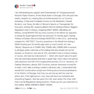 Image Credit: Truth Social