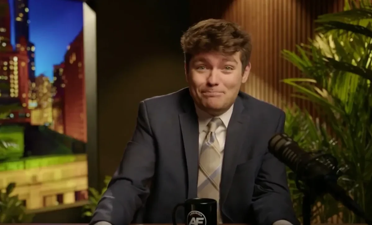 Nick Fuentes in studio amid growing GOP controversy