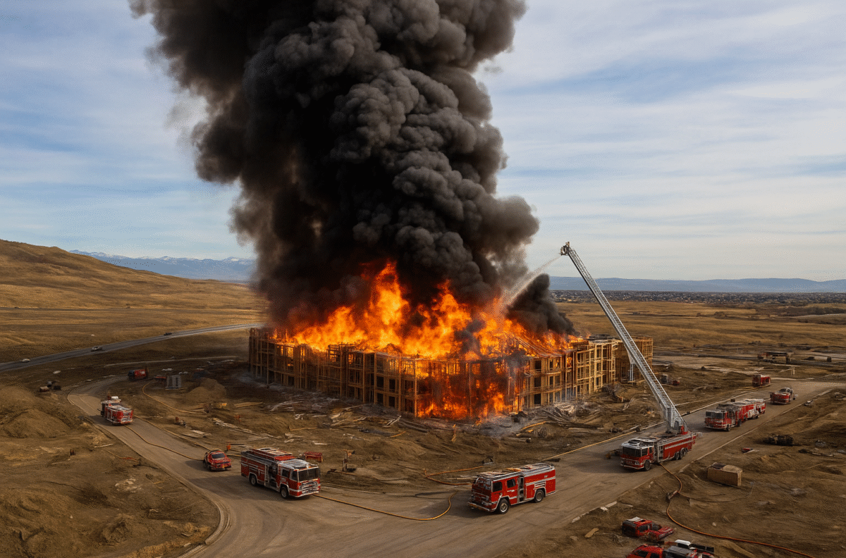  Lehi fire disaster: Massive blaze engulfs apartment complex under construction in Utah’s Traverse Mountain