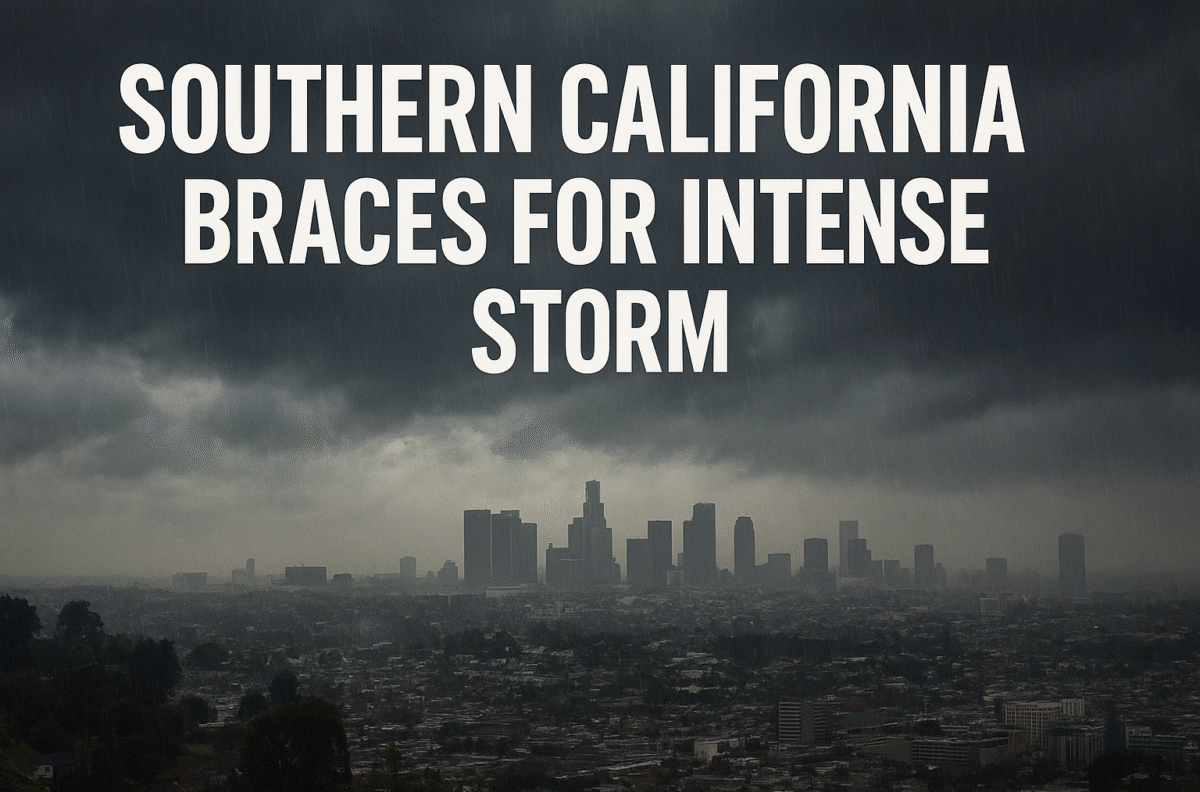  Southern California storm warning: Up to 8 inches of rain, Mudslides, and flash floods expected—Are you prepared?