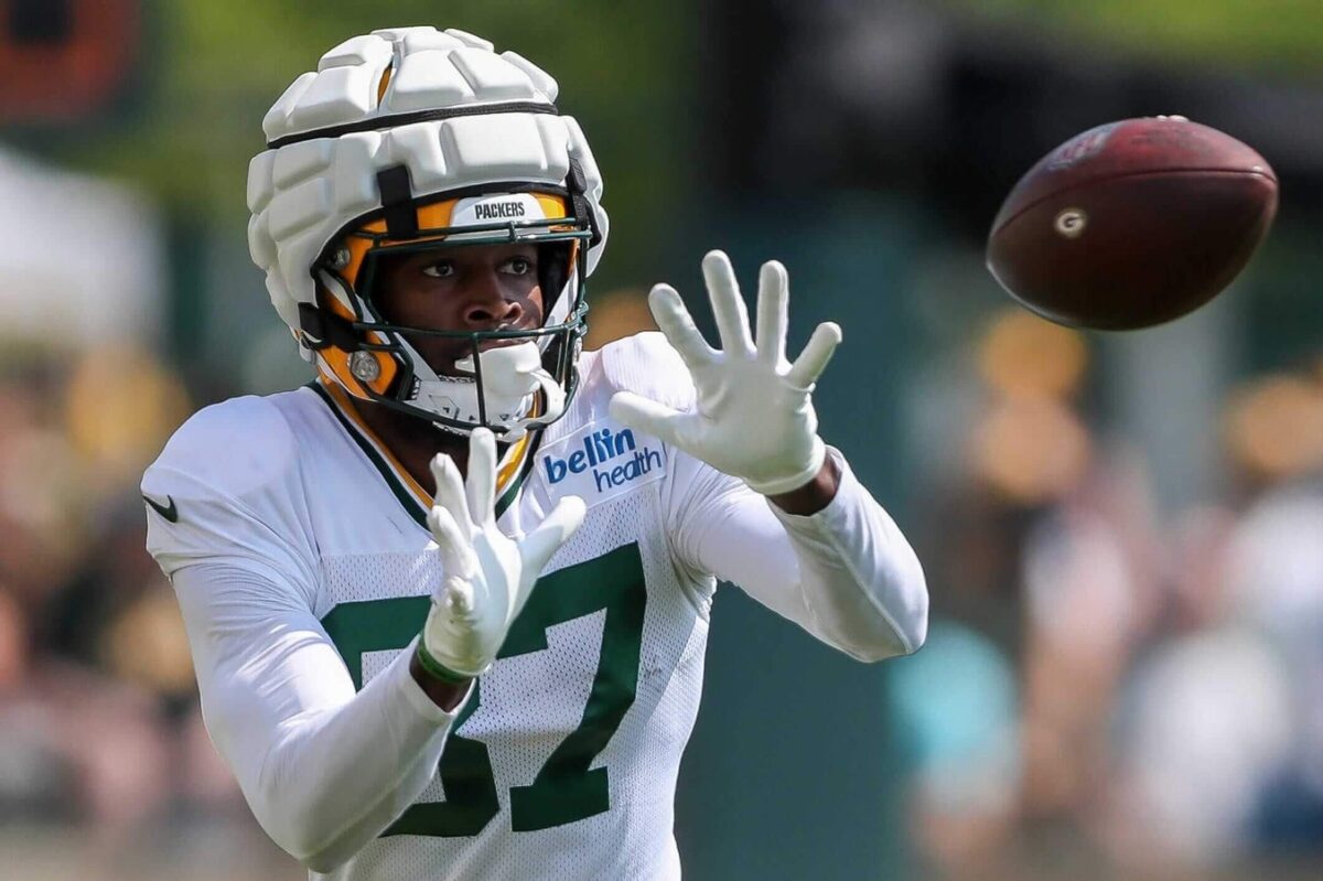 Green Bay Packers wide receiver, Romeo Doubs 