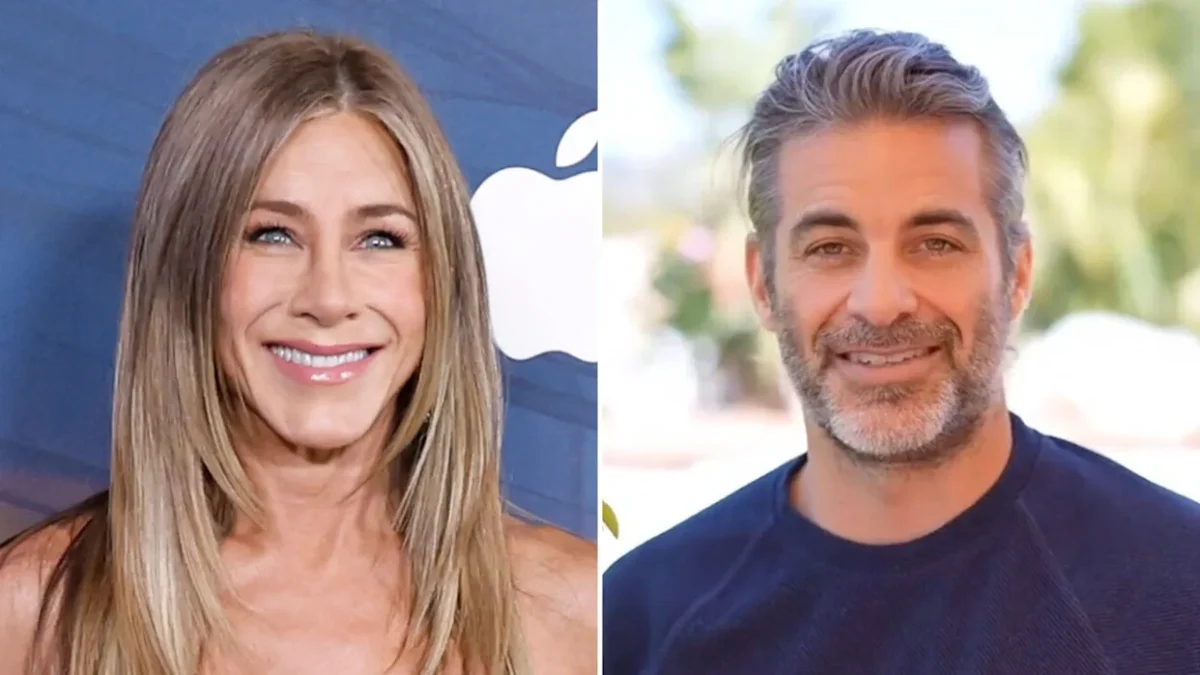 Jennifer Aniston and Jim Curtis