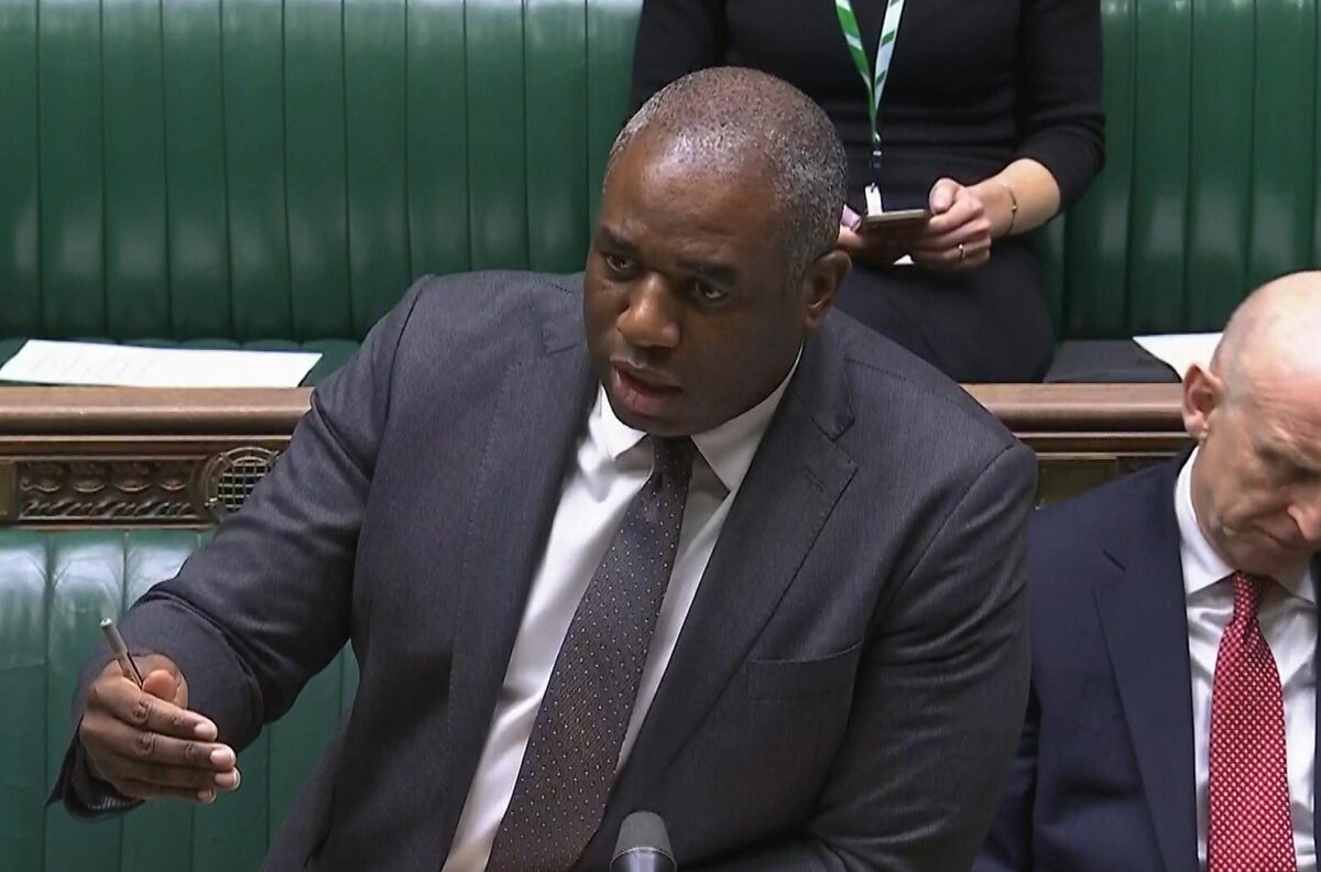 David Lammy facing major backlash after second foreign offender’s mistaken release