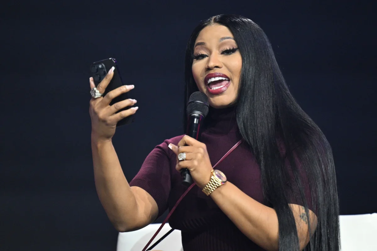 Nicki Minaj. Photo credit: AP/Jon Cherry
