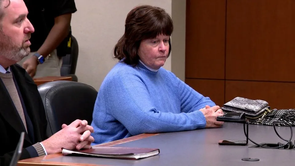 Debra Newton appears in court on Monday. Michelle and Joseph Newton were in attendance. WLKY