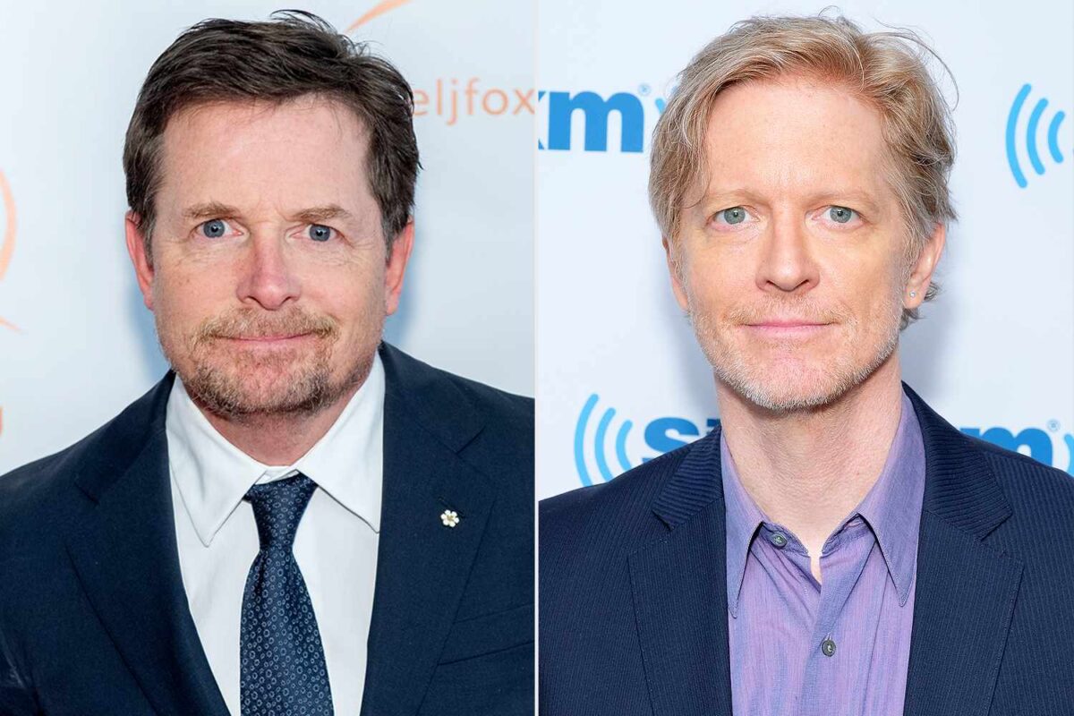 Michael J. Fox (left) and Eric Stoltz (right). Credit : Roy Rochlin/FilmMagic; Matthew Eisman/Getty