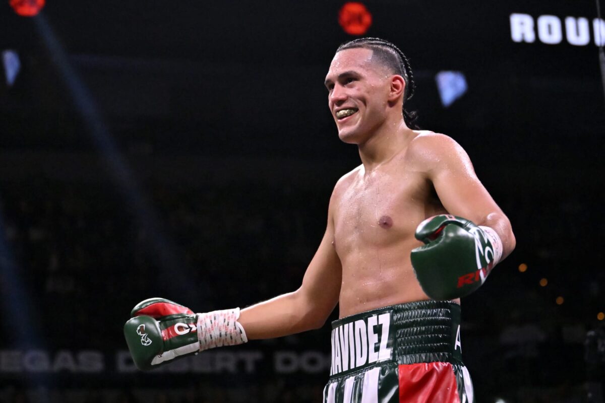 David Benavidez eyes greatness after dominant rise.