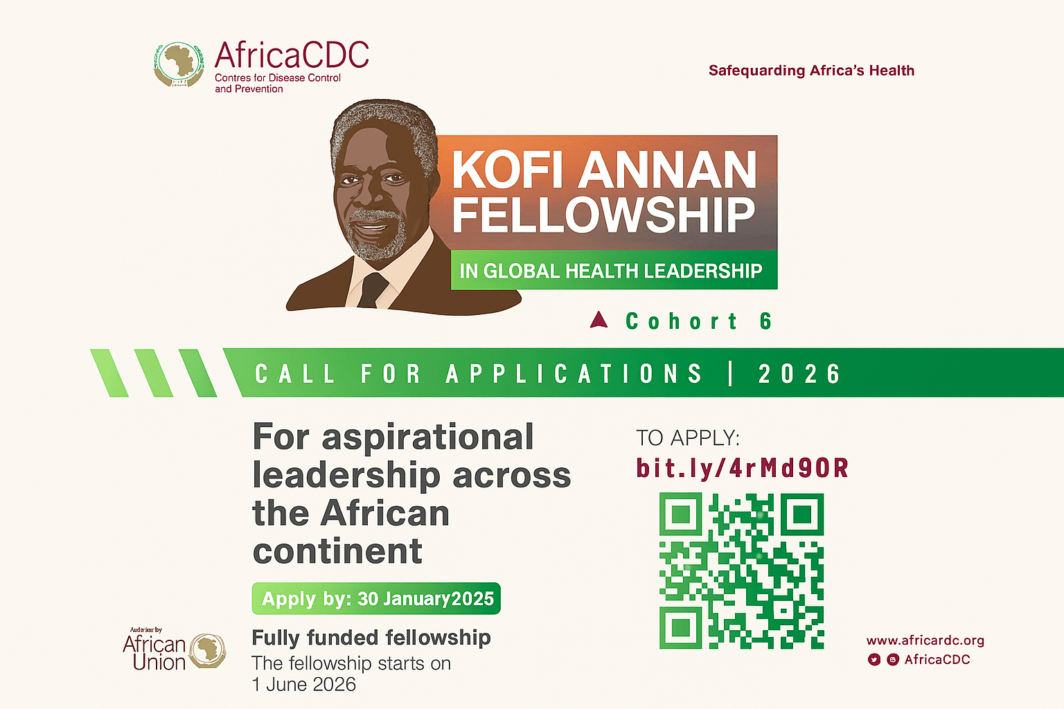 Fully Funded Kofi Annan Global Health Leadership Programme 2026