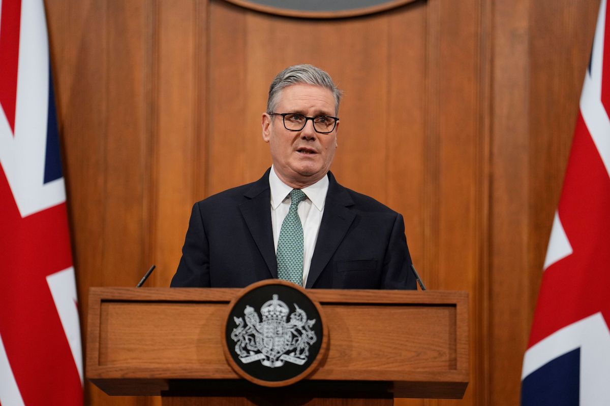 PM Keir Starmer speaks on Trump tariff threats at Downing Street