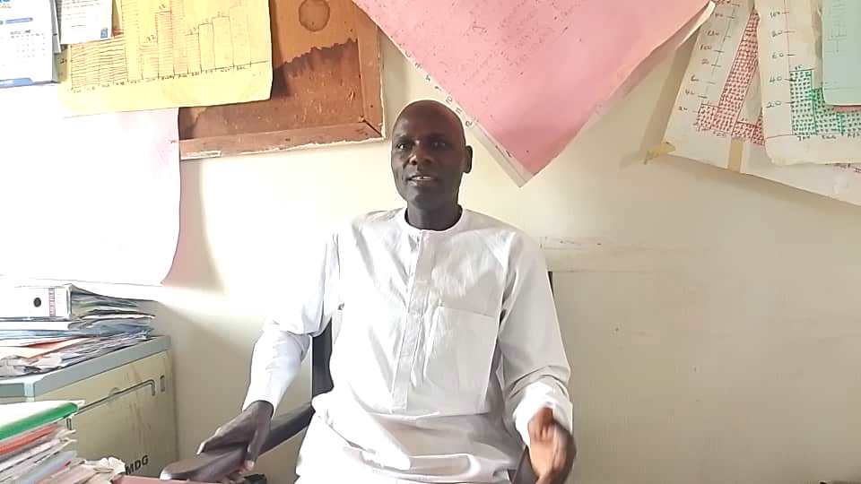 Dauda Mande, Assistant Nurse-in-Charge Senator (Dr.) Idris Ibrahim Kuta Memorial PHC. (Credit: Anibe Idajili)