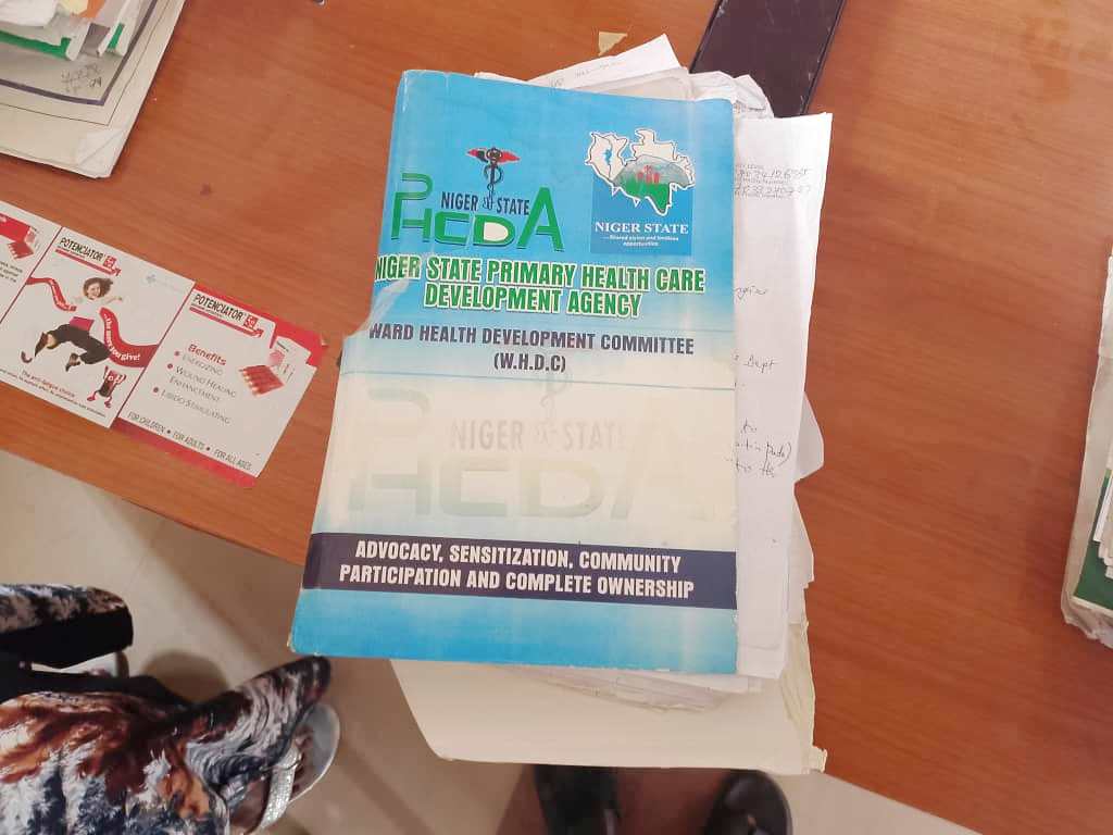 Ward Development Committee Booklet. (Credit: Anibe Idajili)