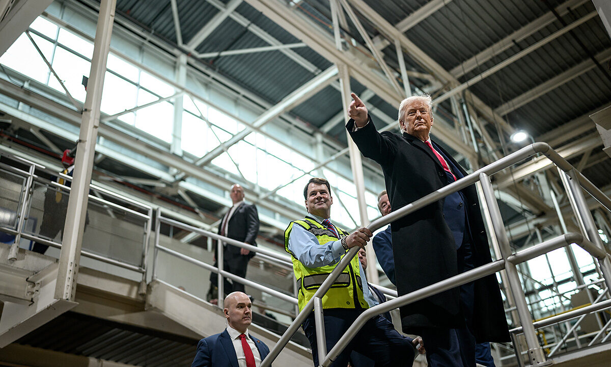  Who is TJ Sabula? The Ford worker suspended after yelling “Pedophile Protector” at Trump