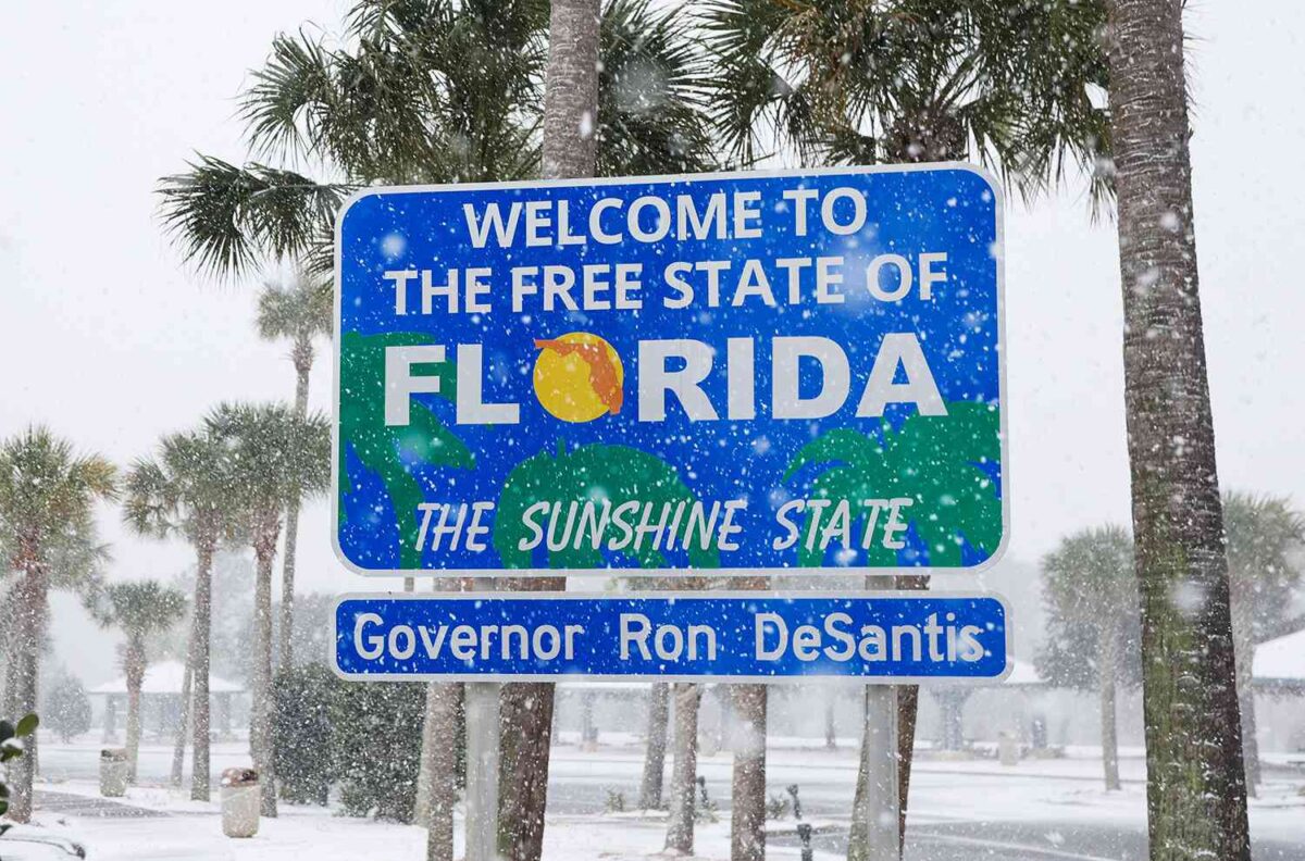  Snow in Florida? Rare winter weather stuns the Sunshine State as freezing temps linger