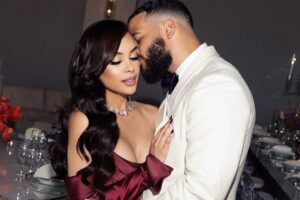 Kristy and Desmond Scott at their 10th anniversary