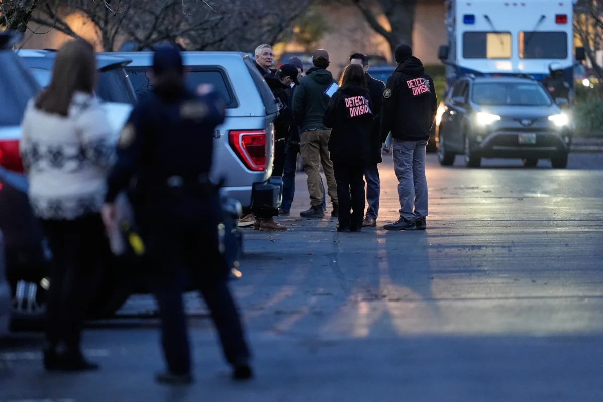 Two people were injured in a shooting involving a federal agent in Portland, Oregon, on Thursday, authorities said. ICE Jenny Kane/AP