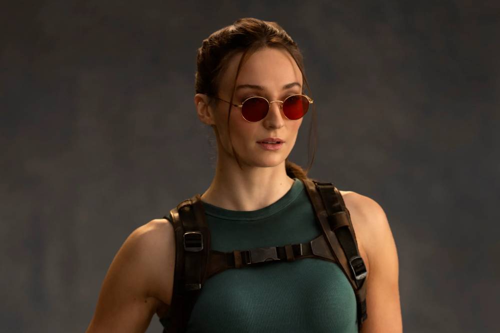 Sophie Turner unveiled as Lara Croft in Prime Video’s reboot. Image Credit: Jay Maidment/Prime
