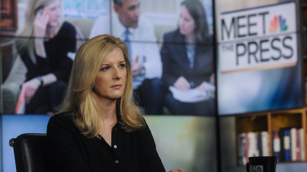 Kathy Ruemmler, former White House counsel, appears on "Meet the Press" in 2014. Photo: William B. Plowman/NBC/NBC Newswire/NBCUniversal via Getty Images