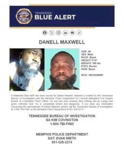 Blue Alert issued for Danell Maxwell 