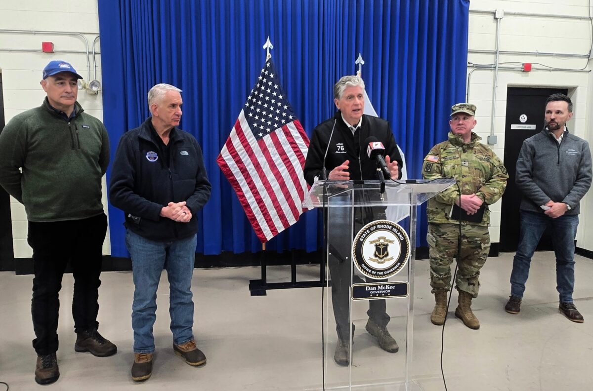  Rhode Island travel ban remains as record blizzard buries state in 3 feet of snow