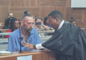 Bevan van Druten in court this morning, Friday 6 February. Photo: Cameron Squire