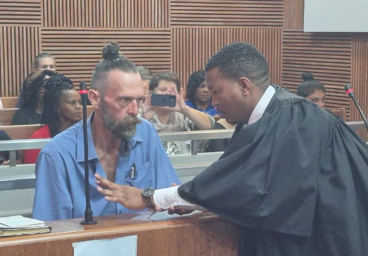 Bevan van Druten in court this morning, Friday 6 February. Photo: Cameron Squire