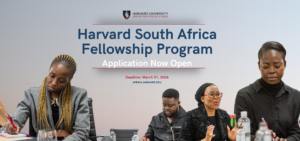 Harvard South Africa Fellowship