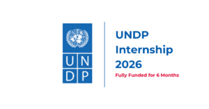 UNDP Internship 2026 offers $1,000 monthly stipend