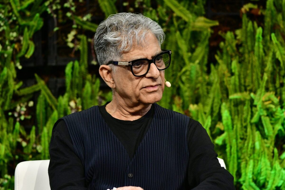 Deepak Chopra. Image Credit: Jerod Harris via Getty